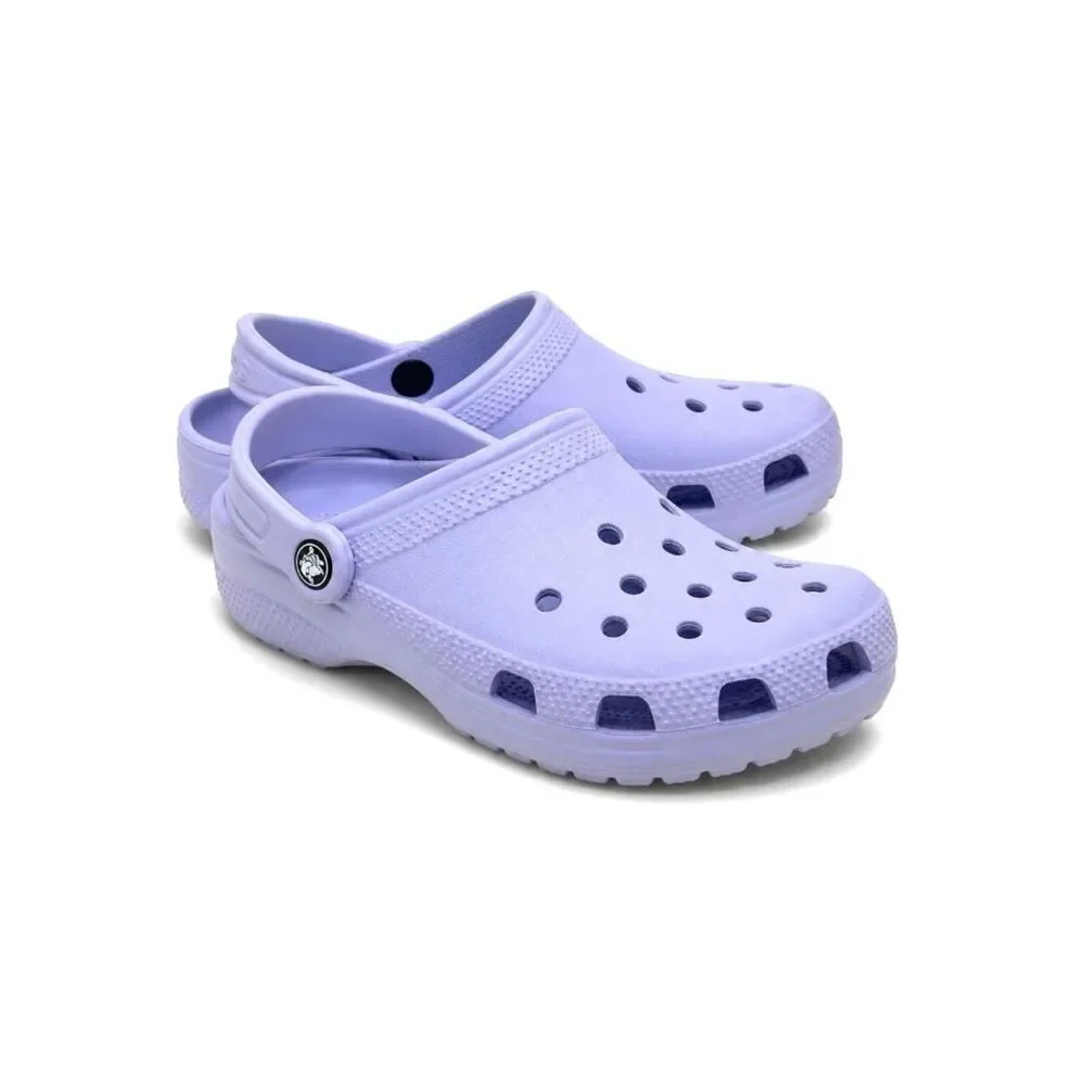 Crocs Classic Clog Kids Youth J6 Mystic Purple Slip On Shoes Women’s 8